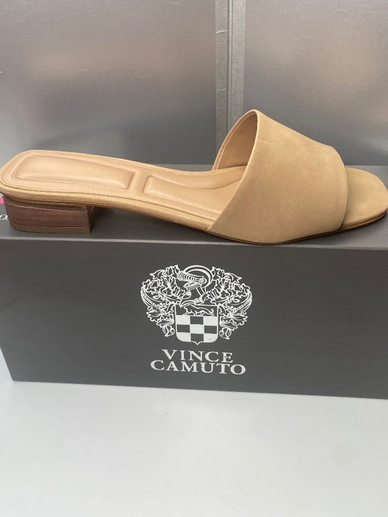Vince Camuto Shoes - Vince Camuto Cheleah Tortilla Slide Sandals Size 8M NIB